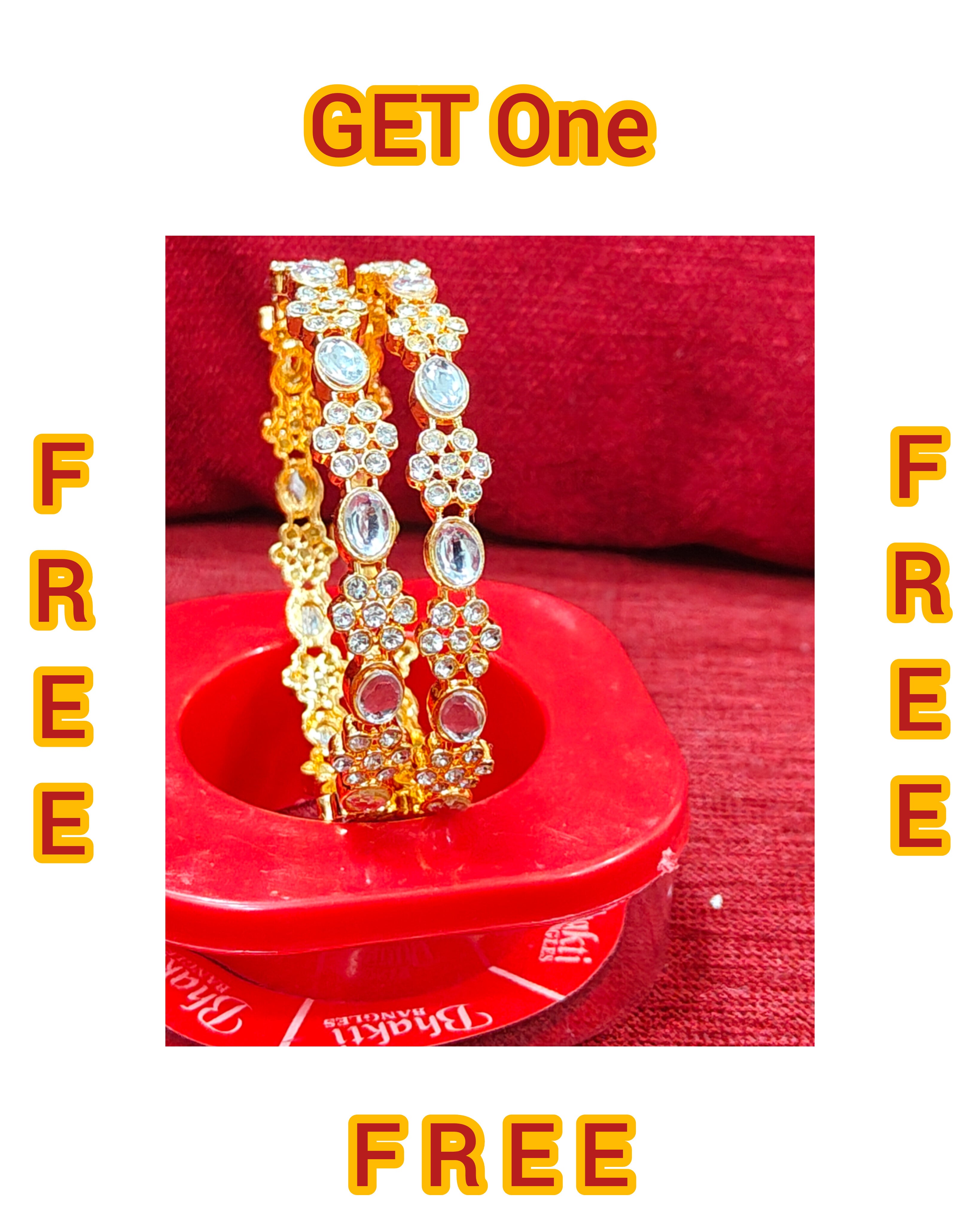 design no: 850 ws. gold plated bangles